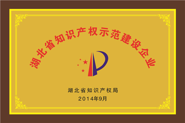 湖北省知識產權示范建設企業(yè)