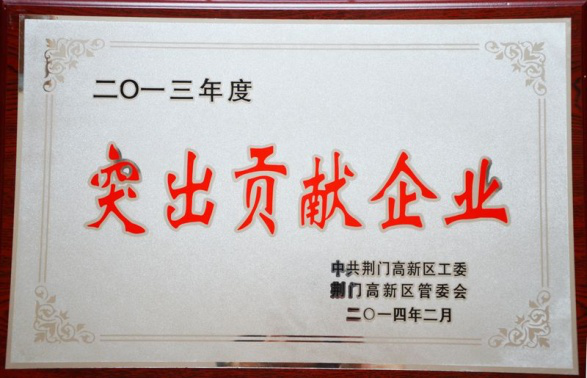 突出貢獻(xiàn)企業(yè)